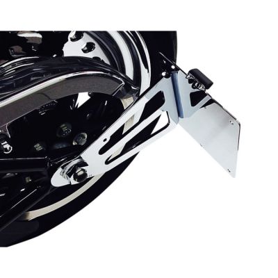 Držák SPZ pro Harley Davidson Softail - chrom